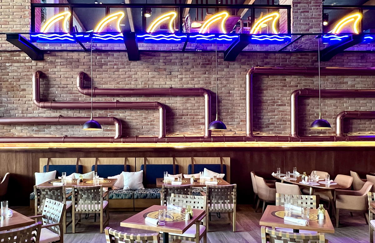 Landshark, a signature smokehouse restaurant and brewery. (Pax Global Media)